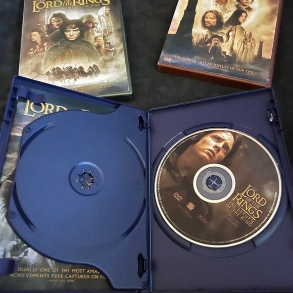 THE Lord of the Rings Trilogy Wide Screen Movie DVDs - Picture 7 of 7